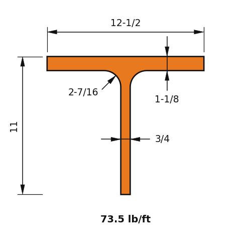 WT10.5x73.5