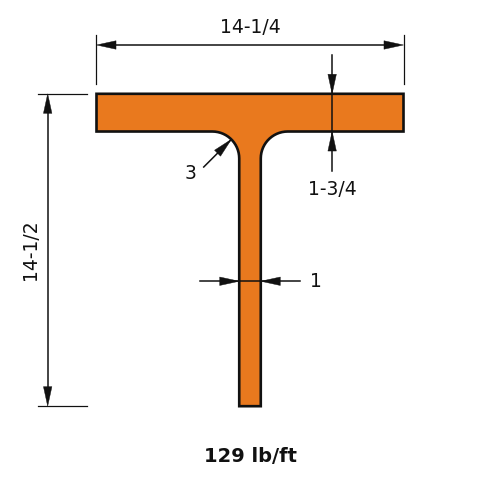 WT13.5x129