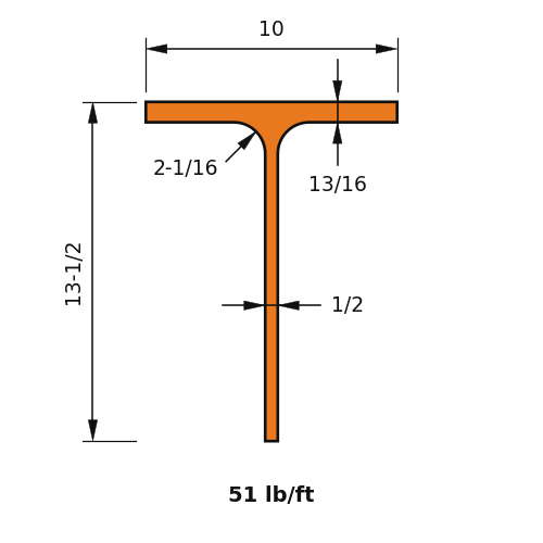 WT13.5x51
