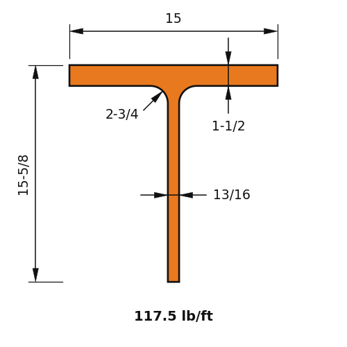 WT15x117.5