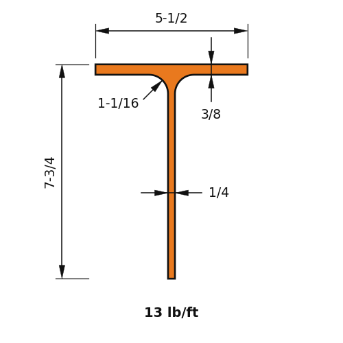 WT8x13